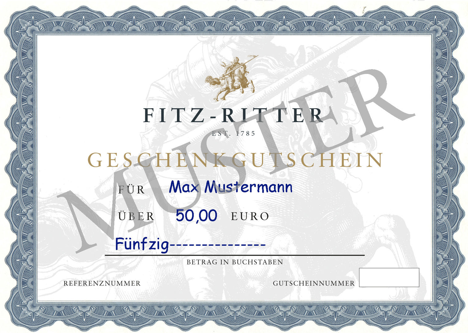 Geschenkgutschein - Weingut Fitz-Ritter & Sektkellerei Fitz KG