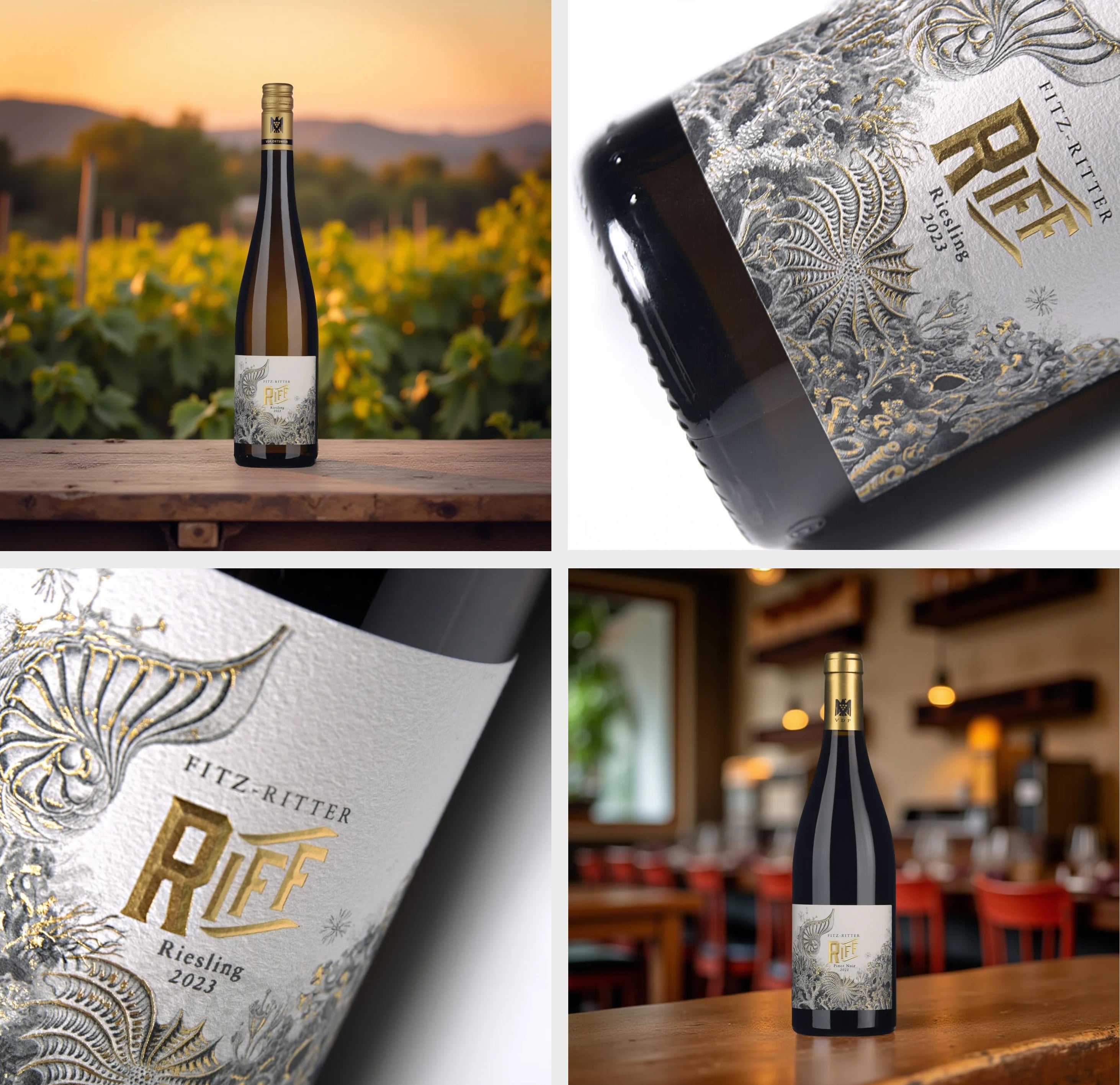 2022 "Riff" Pinot Noir Rotwein trocken (0,75 Ltr.)